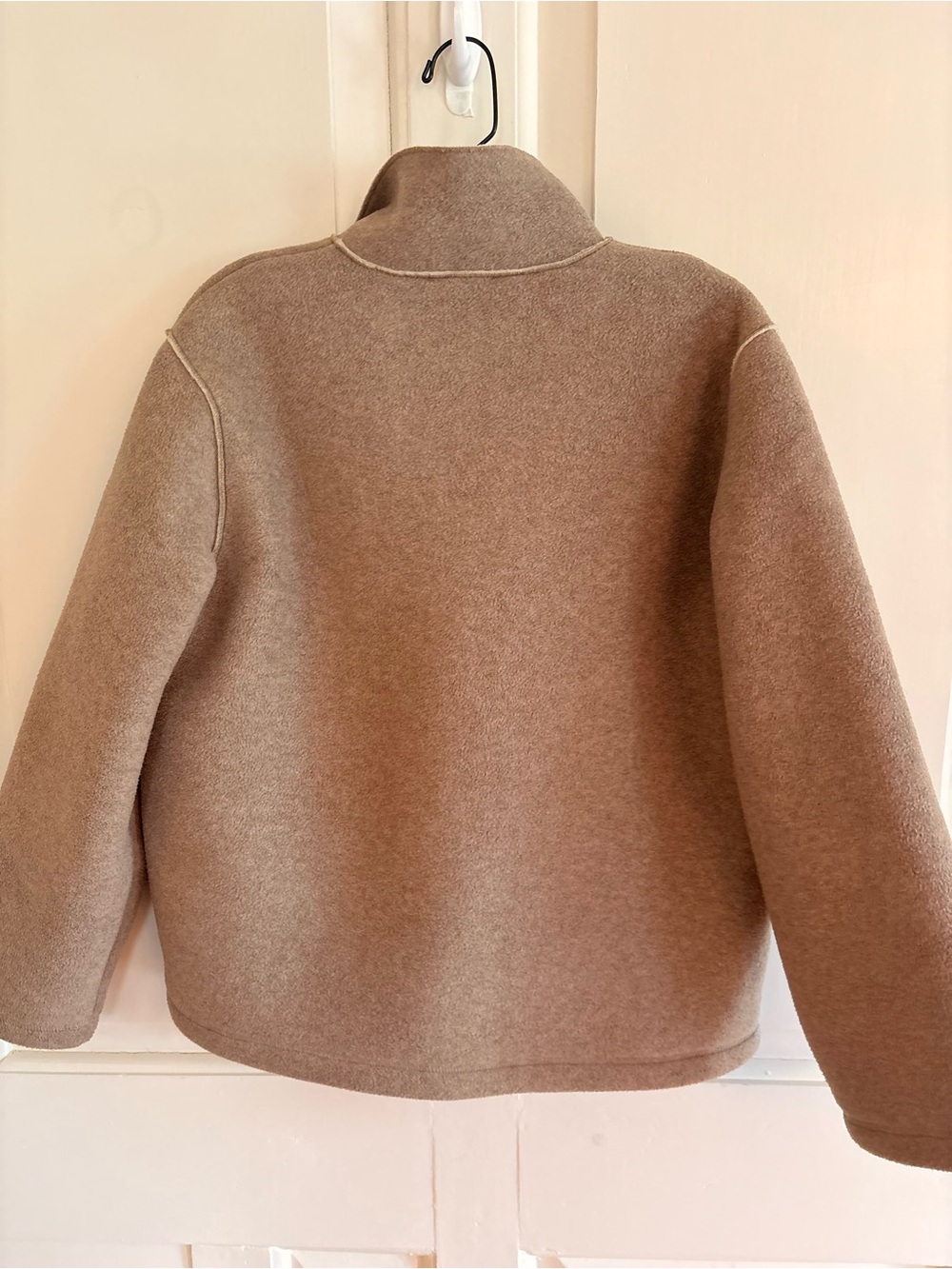 Vintage 90s Orvis Sherpa Teddy Fleece Jacket Women’s Size Medium Cottagecore - Picture 5 of 6